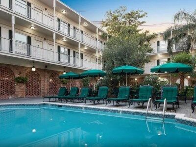 Western French Quarter Courtyard Nueva Orleans